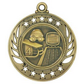 Medal, "Swimming" Galaxy - 2 1/4" Dia.